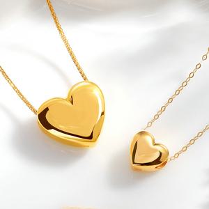 [골드팡] 18k 달링하트통통 펜던트