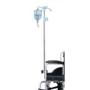 휠체어 링거걸이 링겔대 요양병원 병원폴대 꽂이 수액