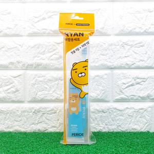 페리오 카카오 여행용 치약칫솔세트 라이언 1개