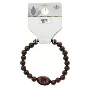 호연 불교 기원 팔찌 벽조목 어린이 띠 합장주 염주 (뱀)