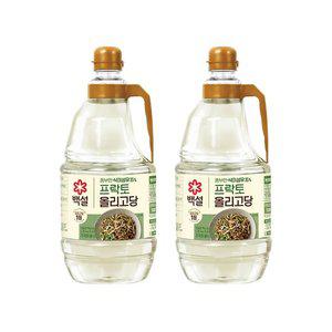 백설 프락토 올리고당 2.45kg x2개