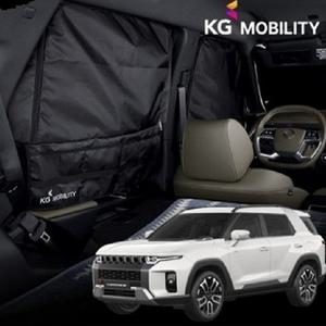 토레스 전용 멀티 커튼 EVX 공용 차량용 차박 캠핑 KG모빌리티 순정용품