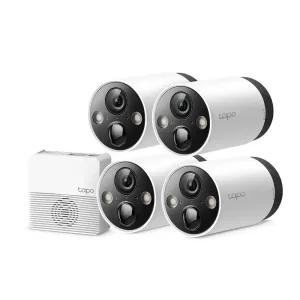 Tapo C420S4 400만화소 배터리 충전형 풀컬러 실외 무선 카메라 CCTV(카메라4개 세트)