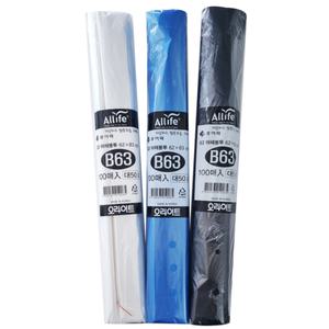 퓨어락 야채봉투 50리터 100매 분리수거 비닐 (대) B63
