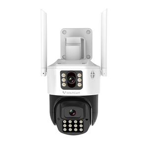 추적감시 듀얼렌즈 실외 CCTV 600만화소 V4000D IP카메라