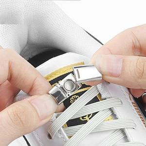 [RGKMPS12]매듭 없는 고정 자석 운동 등산 화 긴 신발 끈