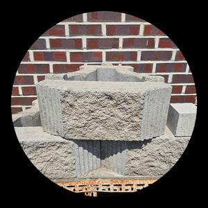 보강토(에코록 A-1)옹벽블록 500x250x400 - 보강토 담장석 바닥돌 디딤돌 디딤석 울타리 받침돌 받침석