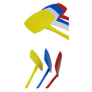 굴곡형 화분 이름표 텃밭 이름 화분 팻말 꽃 꾸미기 식물 수목 라벨 픽 네임픽 네임텍 화단 원예 푯말 50cm