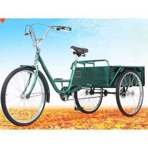 화물 자전거 트레일러 장보기 운반 삼륜바이크 짐칸