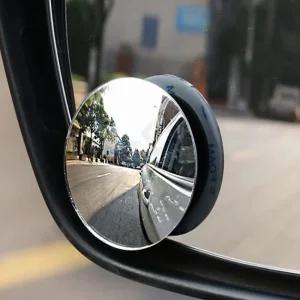 사각지대 사이드미러 회전 광각 보조거울2P 주차 주행 곡면경