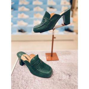 [갤러리아] 고세 데일리 여성 페니 블로퍼 GKO4S047 그린 7cm