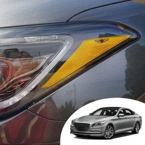 제네시스DH 헤드라이트 리플렉터 트랜스 포인트 컬러 필름 자동차 주문제작 스티커