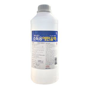 에프에이 소독용 에탄올액 83%1L 1통 소독용알코올 소독제