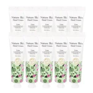 (10개)푸드어홀릭 네이처 스킨 라임 핸드크림 30ml