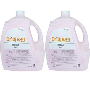 대용량 닥터비타민 바디워시 4.2kg 2개업소용 사우나 헬스장 호텔 리필