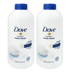 도브 포밍 핸드워시 딥 모이스처 리필 430ml 2개