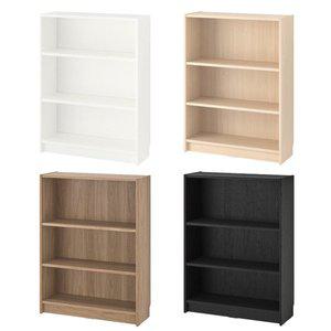 [마켓비]이케아 BILLY 빌리 3단 와이드 책장 80x106cm/3단선반/수납장/서랍장/진열장