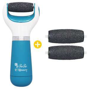 TETE EXBEAUTY 떼떼 발 뒷꿈치 굳은살 전동 각질제거기 본품 + 리필2p