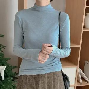 [코코블랑] 모크 앙고라 티셔츠