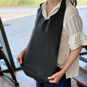 일회용앞치마 부직포 위생 손님용 식당앞치마 블랙 500매