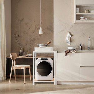 [홈던트]하우스 미니건조기 선반 600x400x900 2단 다용도선반 원룸 자취 1인가구