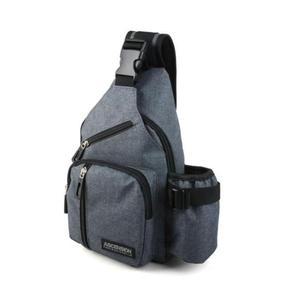 남녀공용 물통 외출 힙색 가방 저백 바디백 캐주얼 남성 미니크로스백 슬링백가 슬링