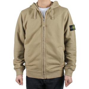 스톤아일랜드 남성 와펜 패치 후드집업 베이지 811563520 V0094