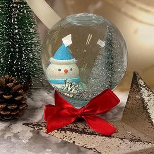 눈사람 스노우볼 만들기 DIY 키트 플라스틱 겨울 크리스마스 활동 어린이