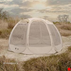 폴라리스 텐트 원터치 돔 팝업 P1 모기장 웜그레이