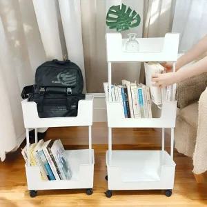 북카트 책 북트롤리 북트레일러 미니 이동식 책꽂이 DD102