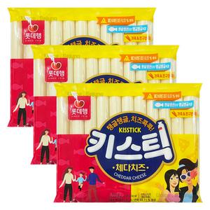 키스틱 체다치즈 소시지 550g ( 25g x 22개입 ) 3개 / 치즈소세지