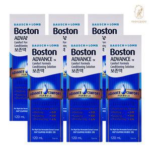 보스톤 보존액 120ml 6개 ,드림 하드 렌즈 다목적용액 세척액