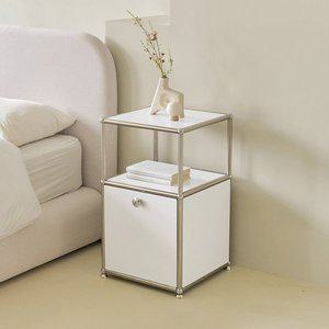 [상일리베가구]실키 미드센츄리 미니 협탁 40cm 2단