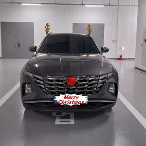 크리스마스 차량용 장식뿔 사슴뿔 성탄절 깜찍 장식뿔 사슴 엘크 순록 루돌프코 무타공