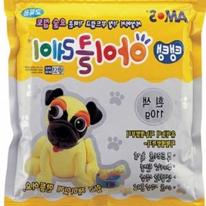 탱탱아이클레이 110G 흰색5개입 아모스아이클레이흰색