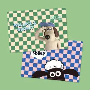 아트박스/드림씨앤씨 [공식정품]그로밋 숀더쉽 체크 무릎 담요