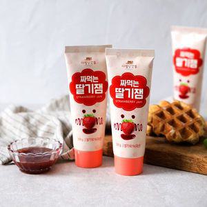 이장님 논산딸기 짜먹는 딸기잼 200g