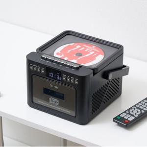 (롯데)휴대용 CD카세트 양방향 무선 블루투스 라디오 CD플레이어 MP3 USB재생 SD카드 테입재생 올드형 오디오/Y4T