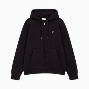 [CK] 남 블랙 아카이브 로고 플리스 집업 후디 40QM434 BAE