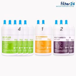 SK매직 WPU-1210C 정수기필터 호환 1년세트 [4인치 4+1+2]