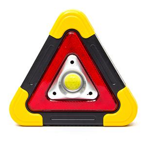차량용 LED 안전 삼각대 1구/자동차 비상 삼각대 경고등 작업등 휴대용 경광등 신호봉 안전용품