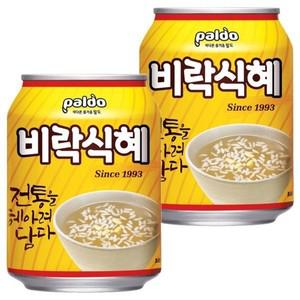 행사용 단체주문 팔도 비락식혜 238ml x 24캔 음료 대량구매 학교 파티