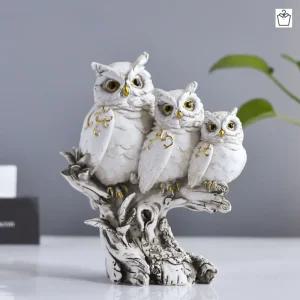 부엉이 장식품 인테리어 소품 올빼미 인형 집들이 선물