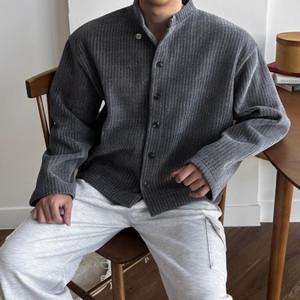 클라쓰업 / 5컬러 이플 남자 구김없는 루즈 오버핏 메이플 합포 자켓 가디건