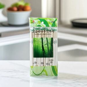 대나무 젓가락 개별포장 일회용 나무젓가락 위생 도시락 배달 야외 젖가락 (50P 3세트)