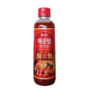 움트리 매운탕찌개장 480g 매운탕소스 / 무.배
