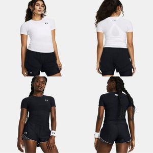 [갤러리아] [언더아머] (1387562) 여성 히트기어 OG 컴프레션 이너 반팔티셔츠