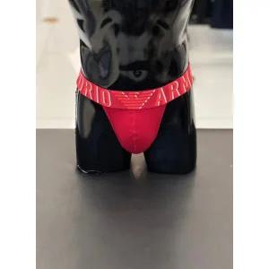 갤러리아 아르마니언더웨어[남]메가 로고 밴드 쟉스트랩 티팬티 89M151N10001