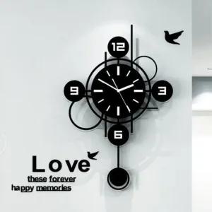 [월데코] 무소음 인테리어 벽시계 20