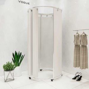 다이 원형 바퀴 이동식 공기청정기 탈의장 달린 화분 바퀴달린